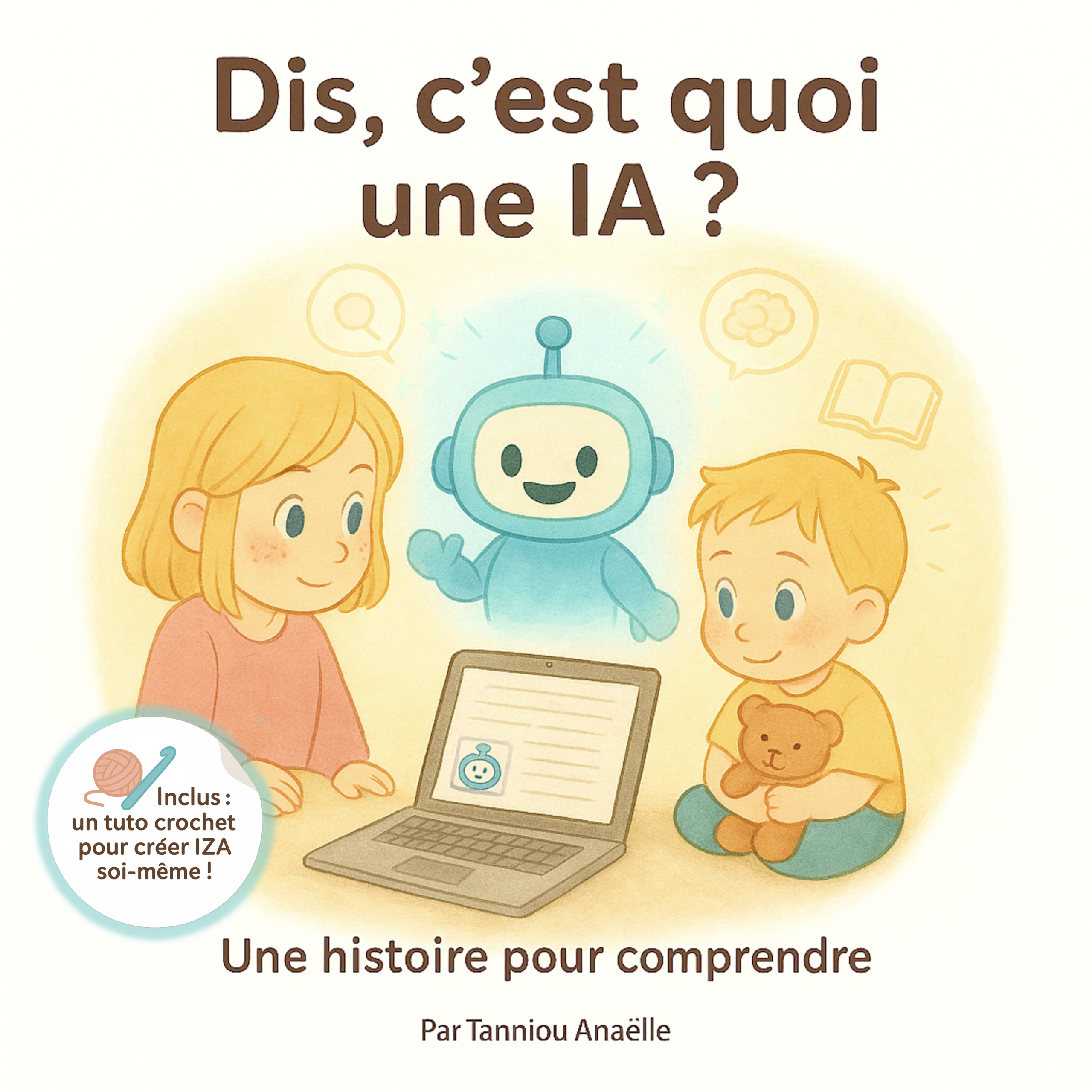 What is an AI ? Book cover photo