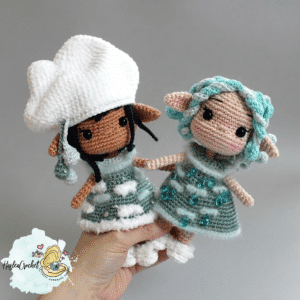 Elaria and nuvéa elves doll